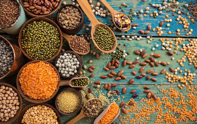 حبوبات چیست انواع حبوبات برای سوپرمارکت