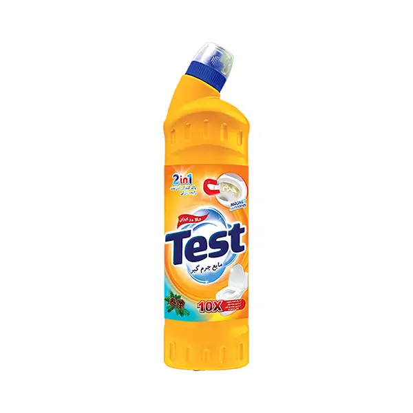 Toilet descaler مایع جرم گیر توالت تست