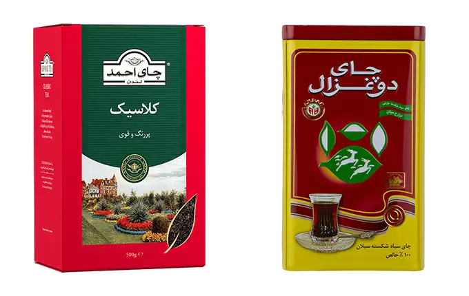 چای دوغزال و چای احمد + بهترین برندهای چای ایران