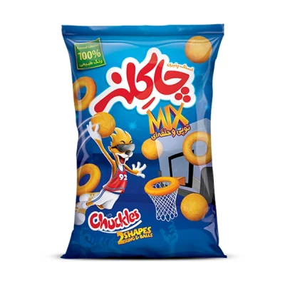 اسنك چاكلز حلقه ای توپی