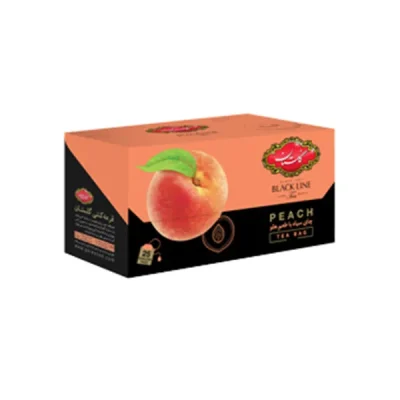 چای بلک لاین با طعم هلو گلستان