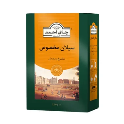 چای 100 گرمی احمد ساده (نارنجی کمرنگ)