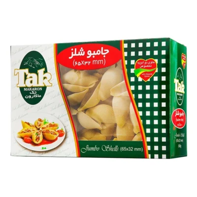 ماكارونی تك فرمی جامبو شلز 500 گرمی