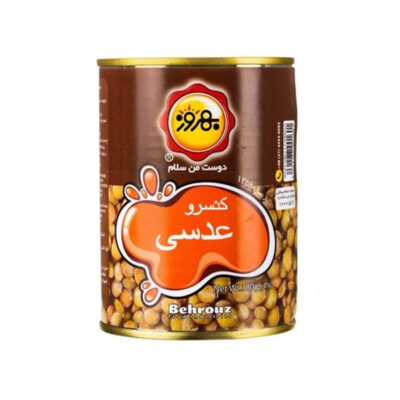 کنسرو عدسی بهروز
