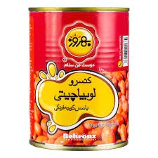 کنسرو لوبیا بهروز