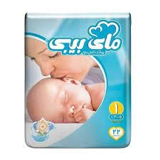 پوشک مای بیبی نرمال1 10 عددی