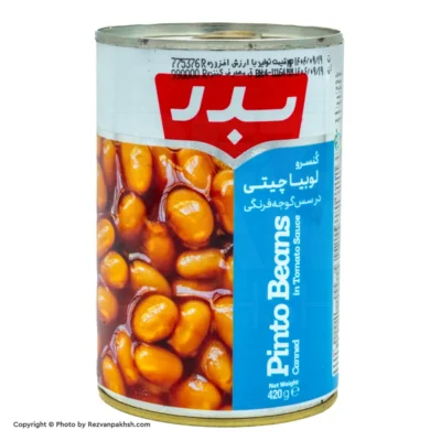 کنسرو لوبیا بدر