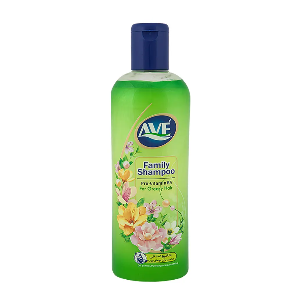 AVE-Shampoo-Family-Pro-Vitamix-For-Hair-Oily-1000ml-936 شامپو خانواده مخصوص موهای چرب پرو ویتامینه اوه