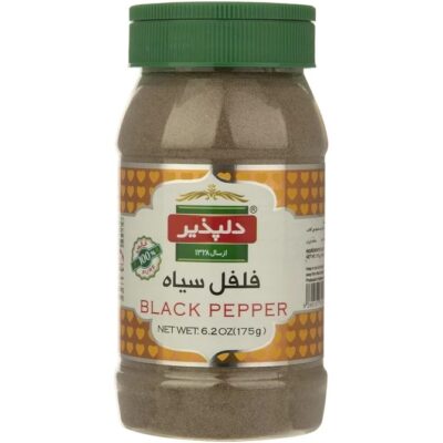 فلفل سیاه 175 گرمی دلپذیر
