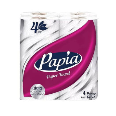 دستمال حوله چهار قلو پاپیا