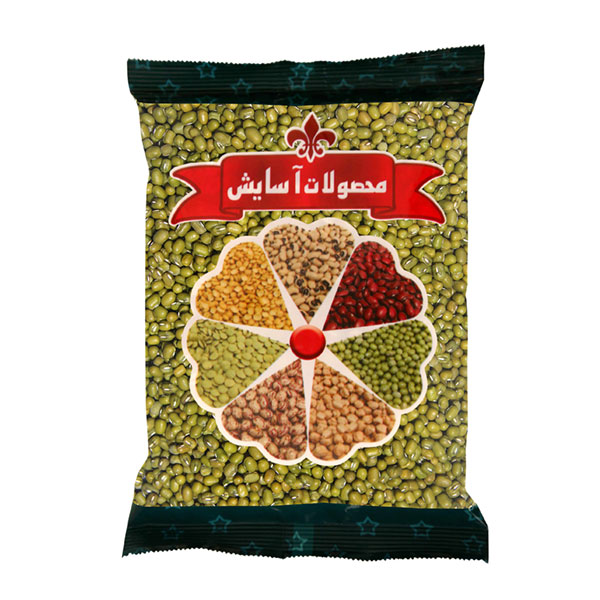 15116 ماش بسته ای 700 گرمی آسایش