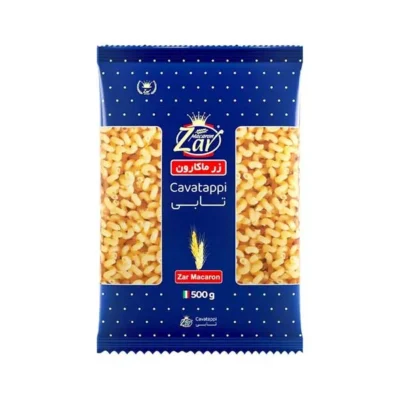 ماکارونی فرمی تابی 500 گرمی زر