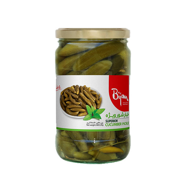 19422 خیارشور ویژه 680 گرمی بیژن
