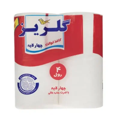 دستمال چهار قلو گلریز ساده