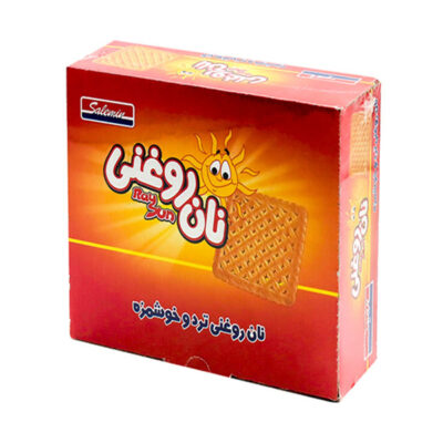 بیسکویت نان روغنی سالمین 60 عددی