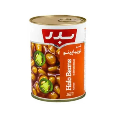 کنسرو لوبیا پینو 420 گرمی بدر