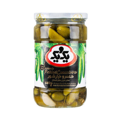 خیارشور ممتاز 650 گرمی یک و یک