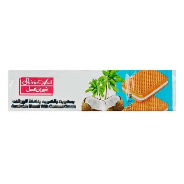 23926 کرمدار تخت نارگیل 120 گرمی شیرین عسل