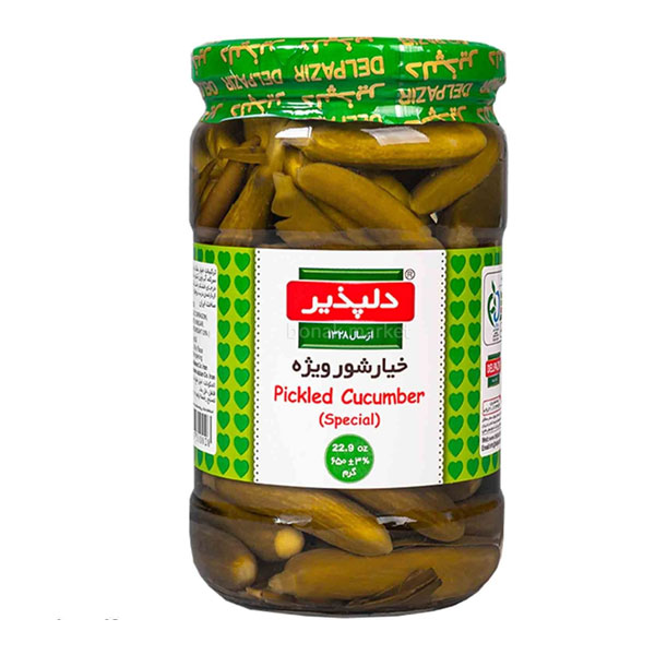 24095 خیارشور ویژه 650 گرمی دلپذیر