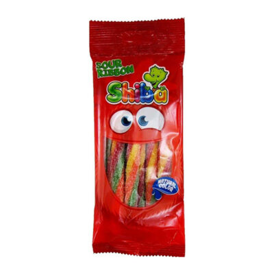 پاستیل 50 گرمی شکری نواری مخلوط میوه 32 عددی شیبا