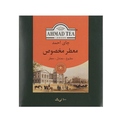 چای تیبگ 100 تایی عطری 12 بسته احمد