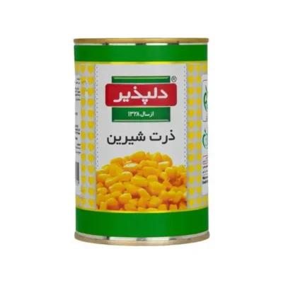 کنسرو ذرت 415 گرمی دلپذیر