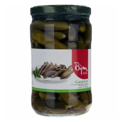 خیارشورسوپر ویژه 660 گرمی بیژن