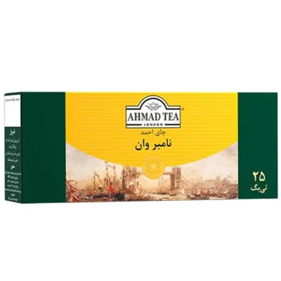 چای تیبگ 25 تایی احمد ساده زرد 36 بسته