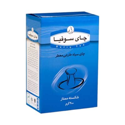 چای 400 گرمی شكسته عطری پاكت 12 عددی سوفيا