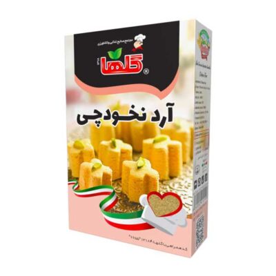 جعبه ای آرد نخودچی 200 گرمی 24 عددی گلها