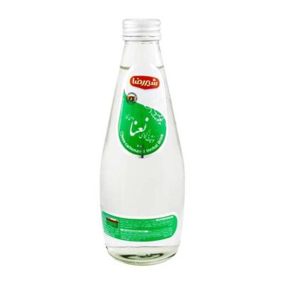نوشيدني شيشه نعنا 310 ميلی لیتری 12 عددی شيررضا